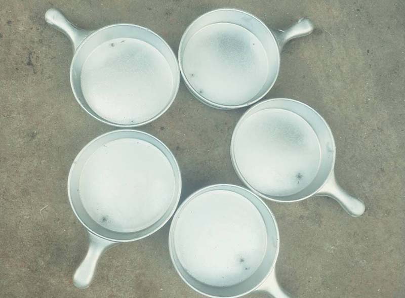 温州铝制小奶锅平底锅